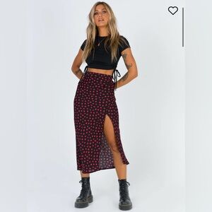 NWOT Princess Polly Mabel Midi Skirt